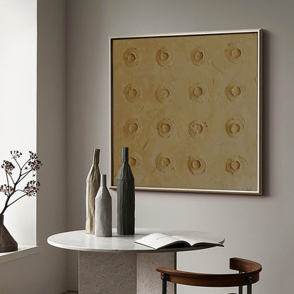 Textured Wabi-Sabi Wall Art for Modern Minimalist Interiors