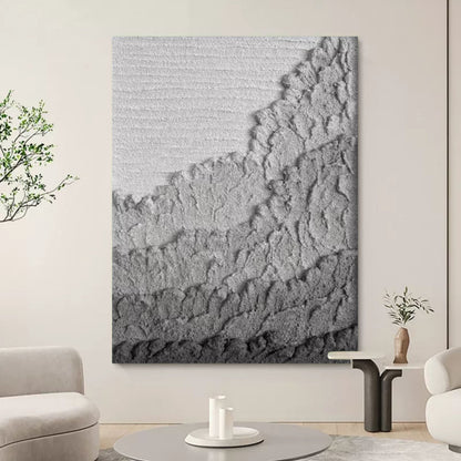 Elegant Wabi-Sabi Art: Textured Wall Décor for Modern Minimalist Spaces