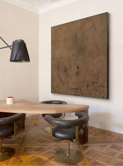 Elegant Minimalist Abstract Oil Painting for Modern Home Decor