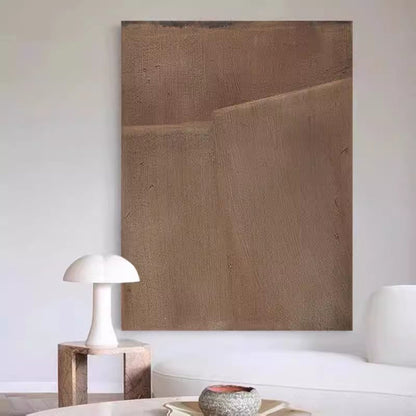 Elegant Minimalist Abstract Oil Painting for Modern Home Decor