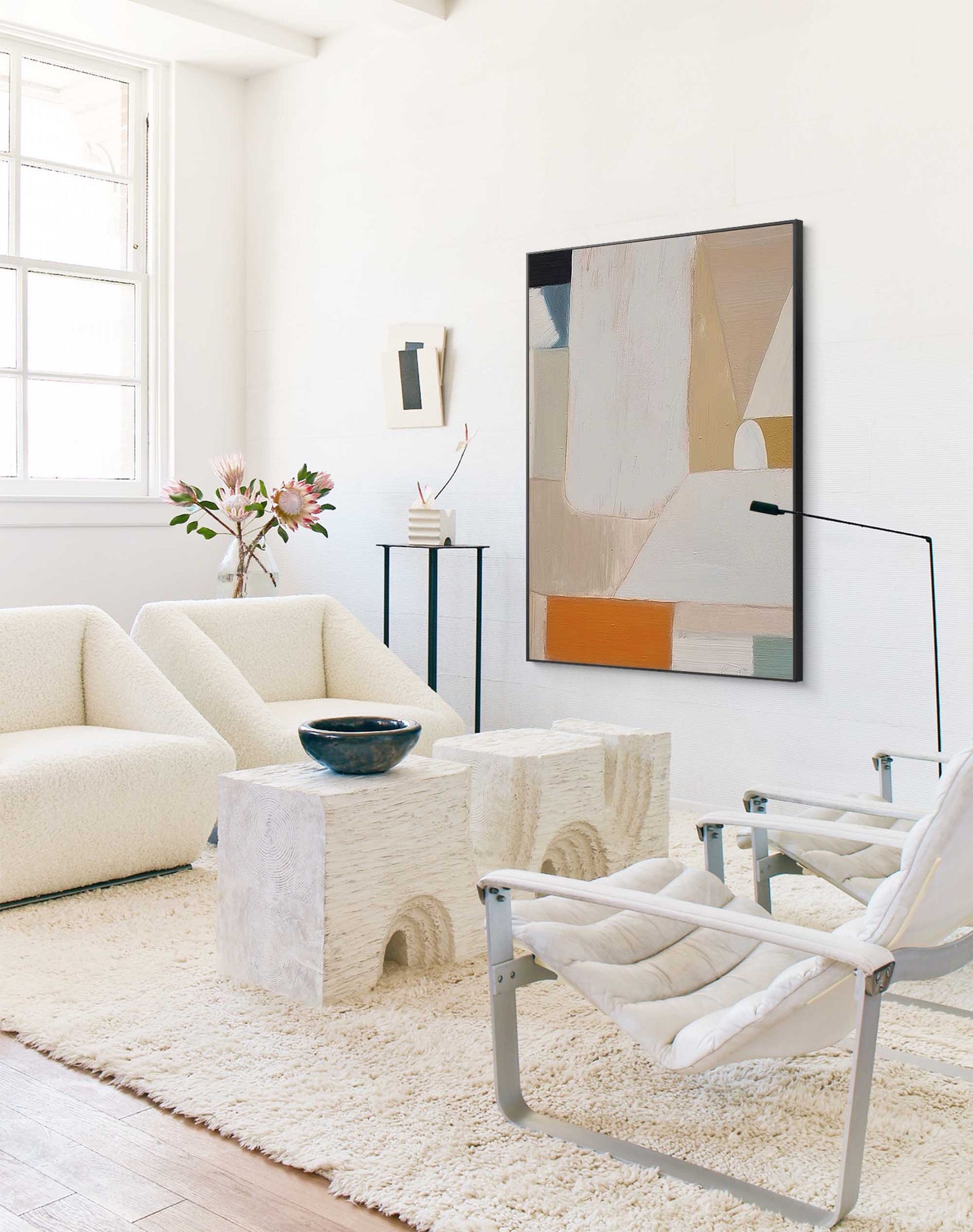 Contemporary Abstract Oil Painting for Modern Home Decor