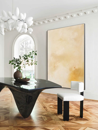 Elegant Minimalist Oil Painting for Modern Home Decor