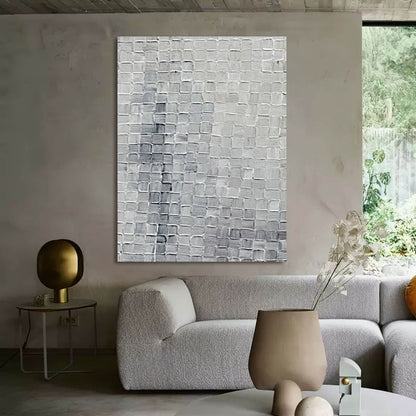 Elegant Wabi-Sabi Textured Wall Art for Minimalist Home Decor