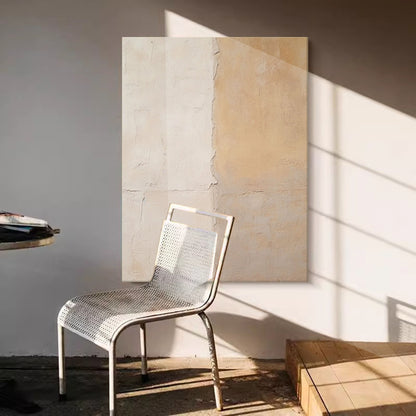 Elegant Minimalist Oil Painting for Modern Home Décor