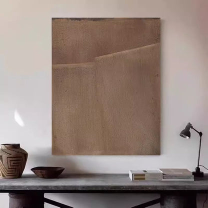 Elegant Minimalist Abstract Oil Painting for Modern Home Decor