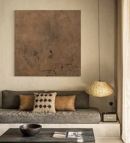 Elegant Minimalist Abstract Oil Painting for Modern Home Decor