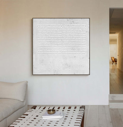 Elegant Minimalist Abstract Oil Painting for Modern Home D√©cor