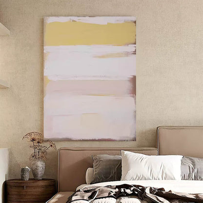 Elegant Minimalist Oil Painting for Modern Home Decor and Art Lovers