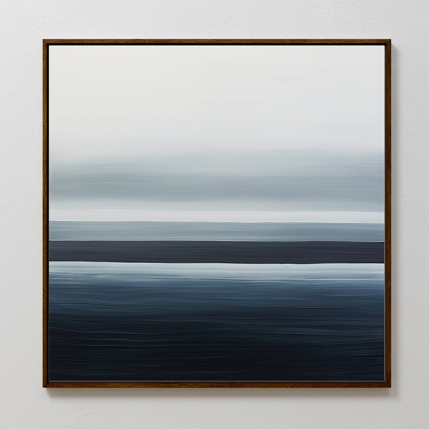 Sublime Oceanic Abstract Oil Painting for Contemporary Home Decor