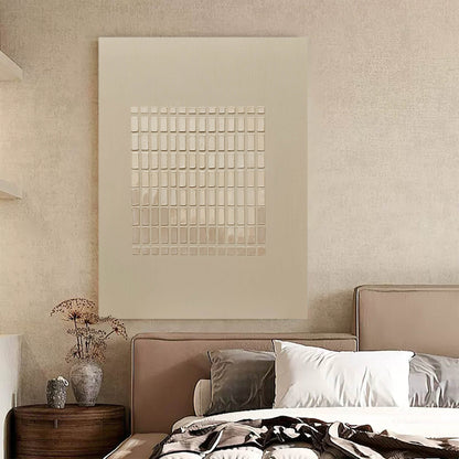 Elegant Minimalist Abstract Oil Painting for Modern Home Decor