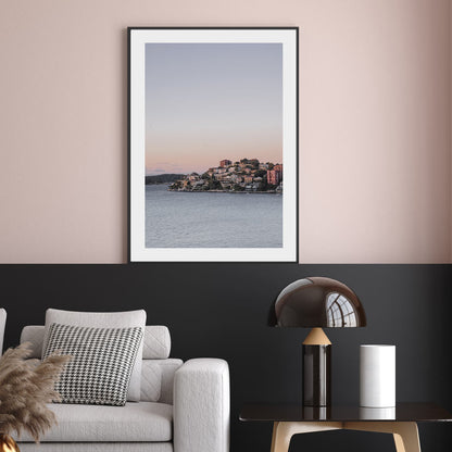 Serene Coastal Evening at Point Piper - Beautiful Oil Painting for Home Decor