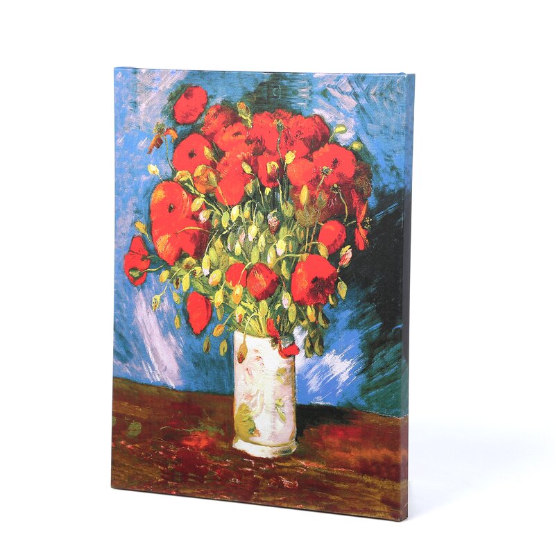 Vincent Van Gogh Poppy Flower Oil Painting - Stunning Canvas Art Print