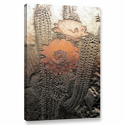 Desert Flora Oil Painting - Elegant Floral Wall Art for Home Decor