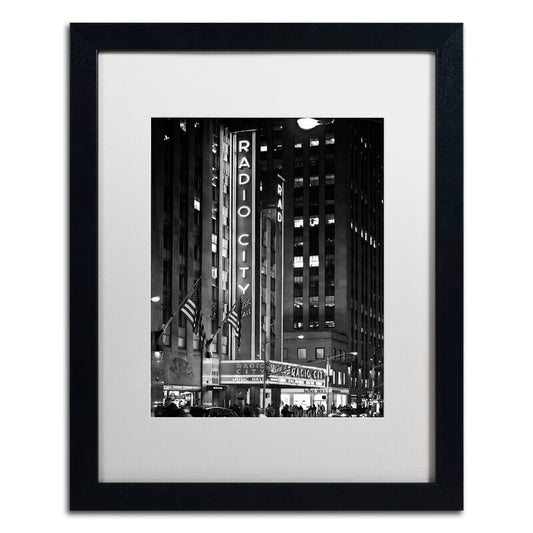 Iconic Radio City Music Hall Oil Painting