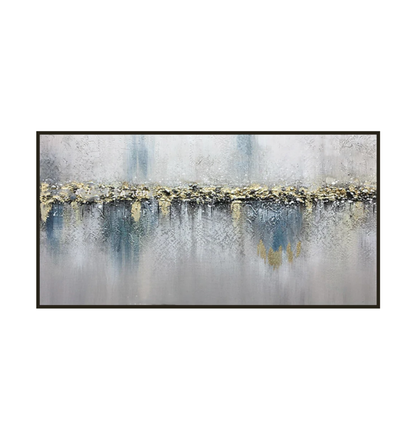 Contemporary Oil Painting Rush - Stunning Abstract Wall Art for Modern Decor