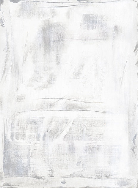 Abstract White Serenity Oil Painting for Modern Home Decor