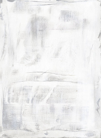 Abstract White Serenity Oil Painting for Modern Home Decor