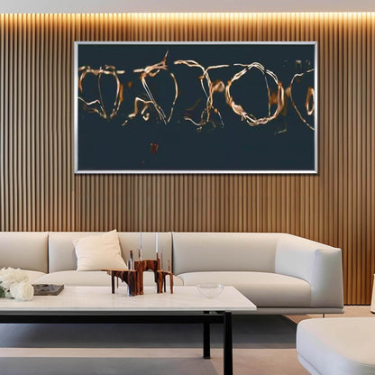 Abstract Minimalist Oil Painting for Modern Home Decor