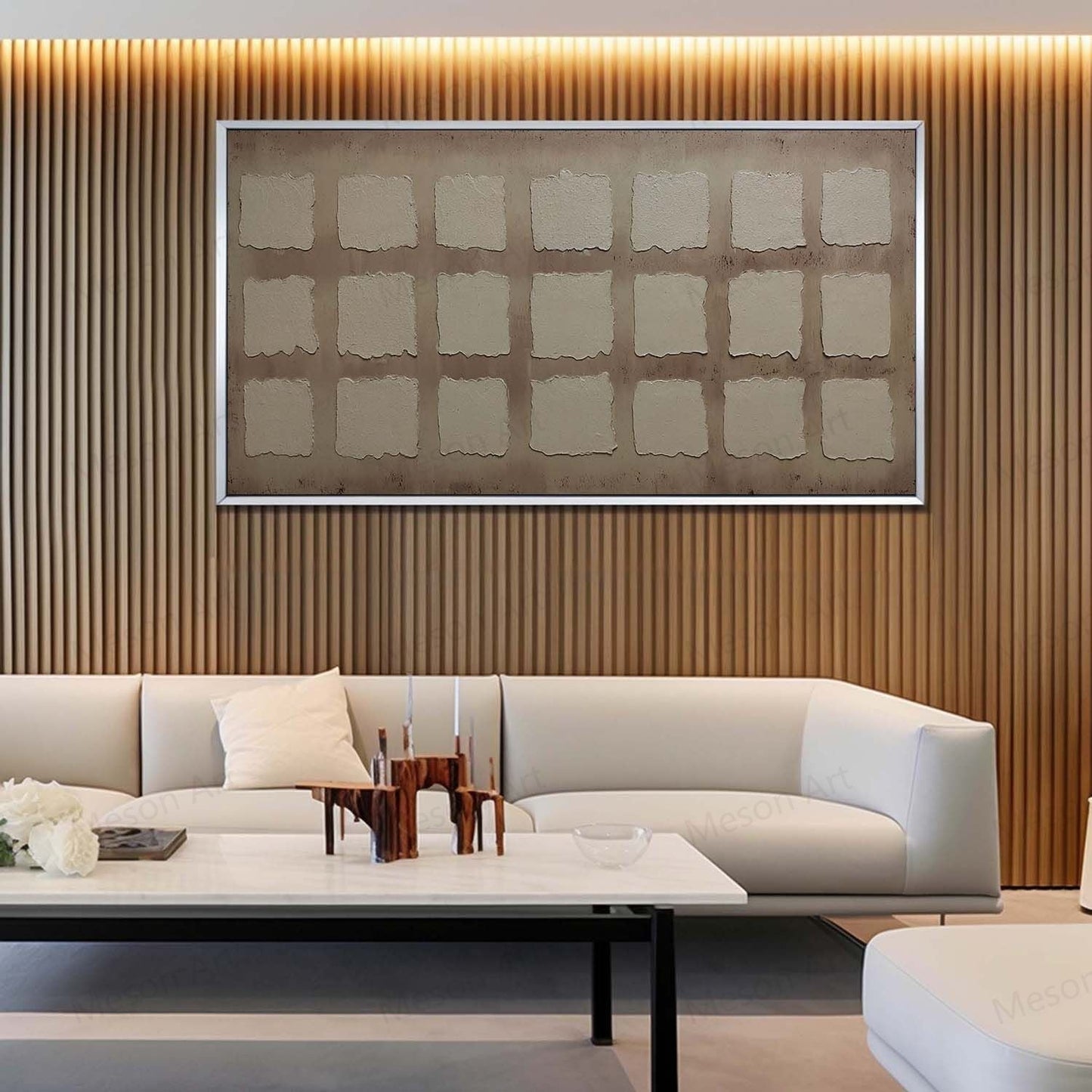 Minimalist Wabi-Sabi Abstract Wall Art for Modern Home Decor