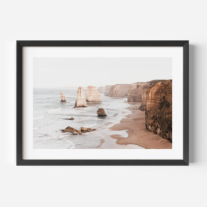 Tranquil Sunrise Over the Majestic Twelve Apostles Coastline Painting