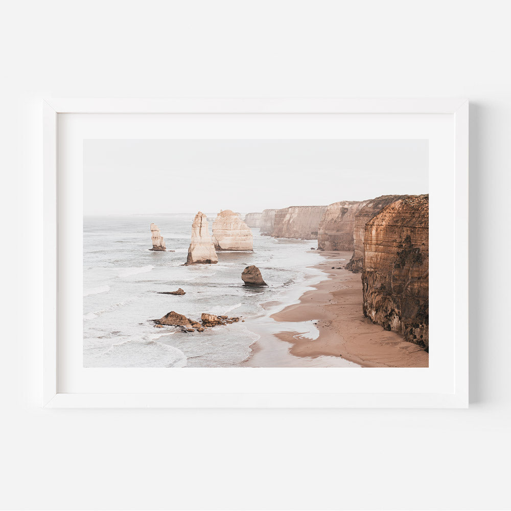 Tranquil Sunrise Over the Majestic Twelve Apostles Coastline Painting