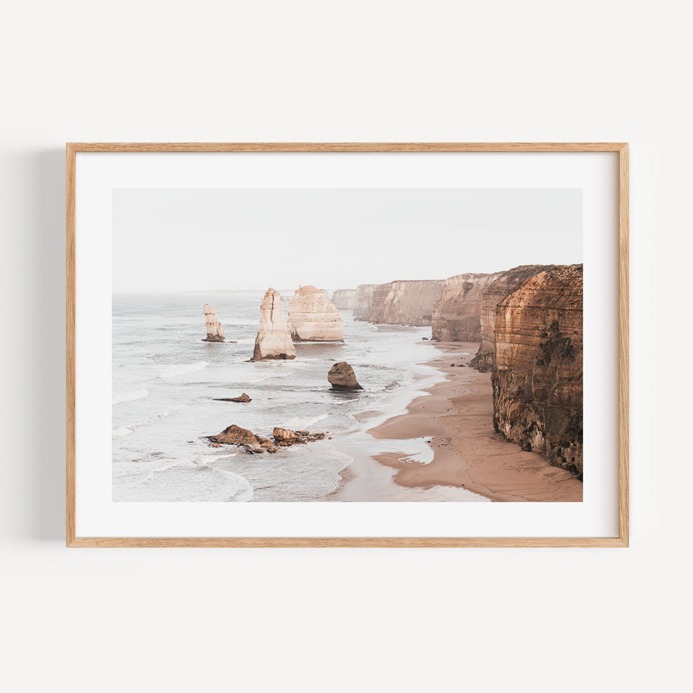 Tranquil Sunrise Over the Majestic Twelve Apostles Coastline Painting