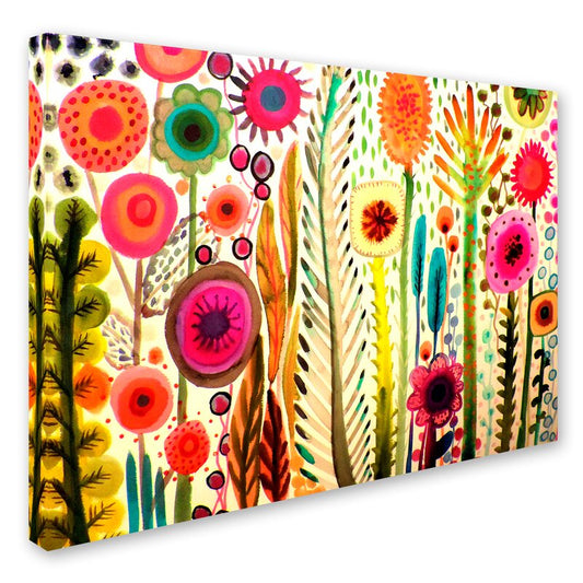 Vibrant Spring Floral Oil Painting