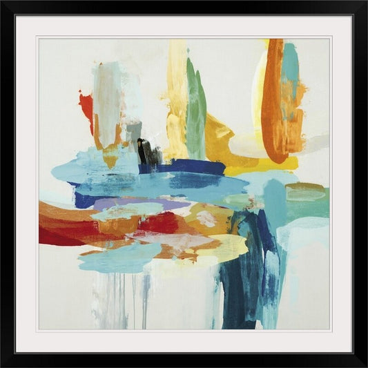 Colorful Abstract Oil Painting