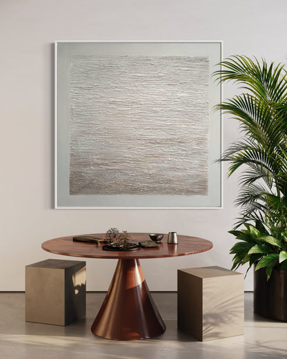 Tranquil Abstract Oil Painting for Modern Home Decor