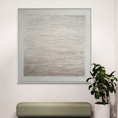 Tranquil Abstract Oil Painting for Modern Home Decor