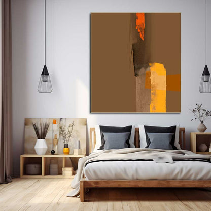 Contemporary Minimalist Oil Painting for Modern Interior Decor
