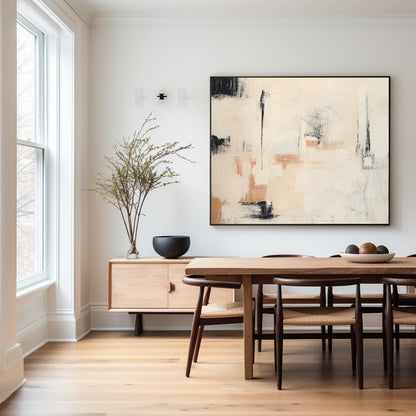 Contemporary Abstract Oil Painting for Modern Home Décor and Art Enthusiasts