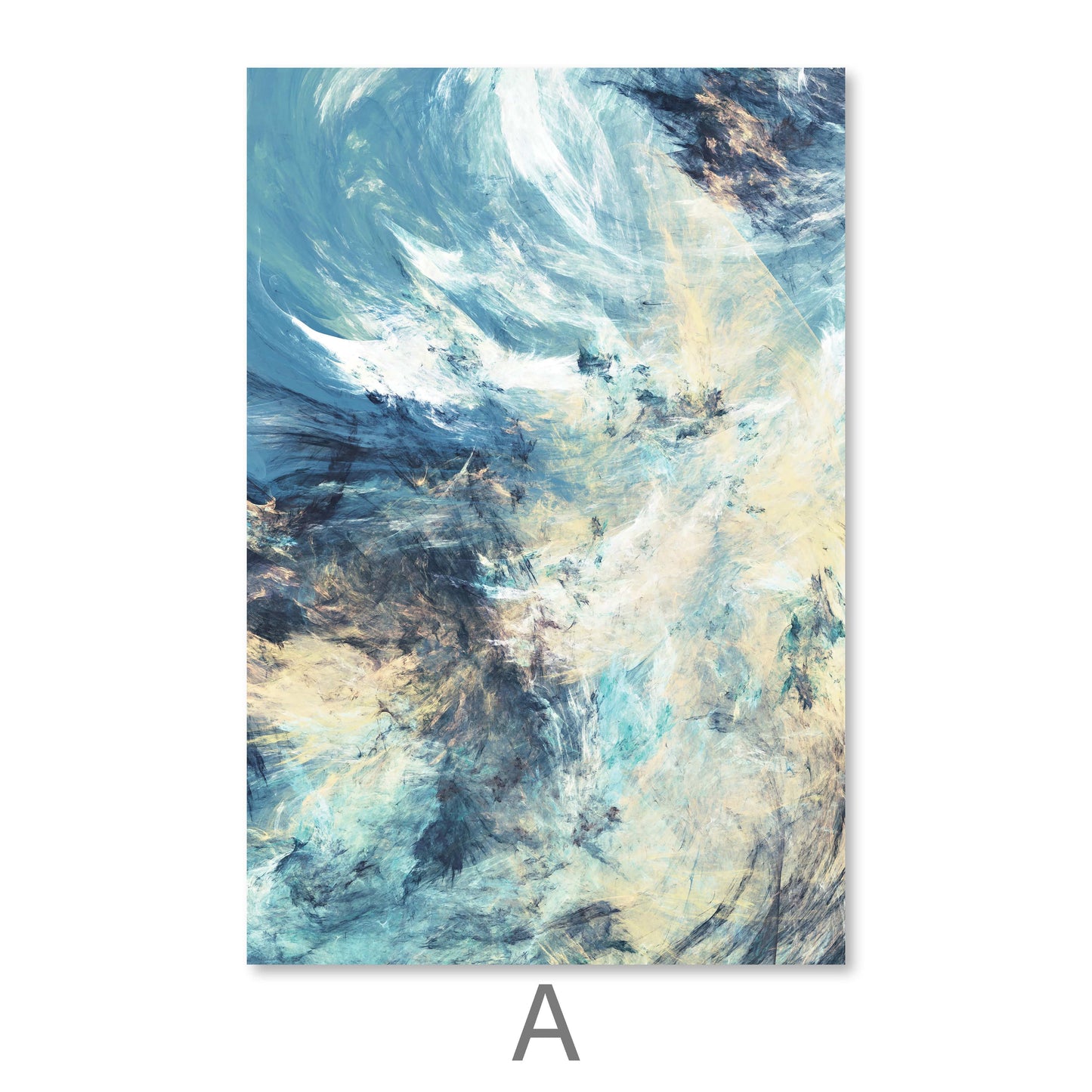 Captivating Abstract Skies Triptych Canvas Art for Modern Home Décor