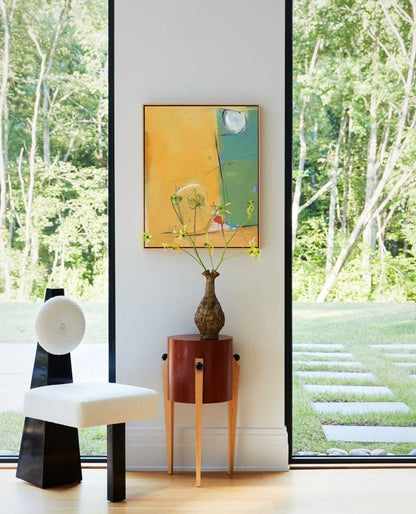 Abstract Minimalist Oil Painting for Modern Home Decor