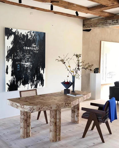 Bold Abstract Graffiti Oil Painting for Modern Art Enthusiasts