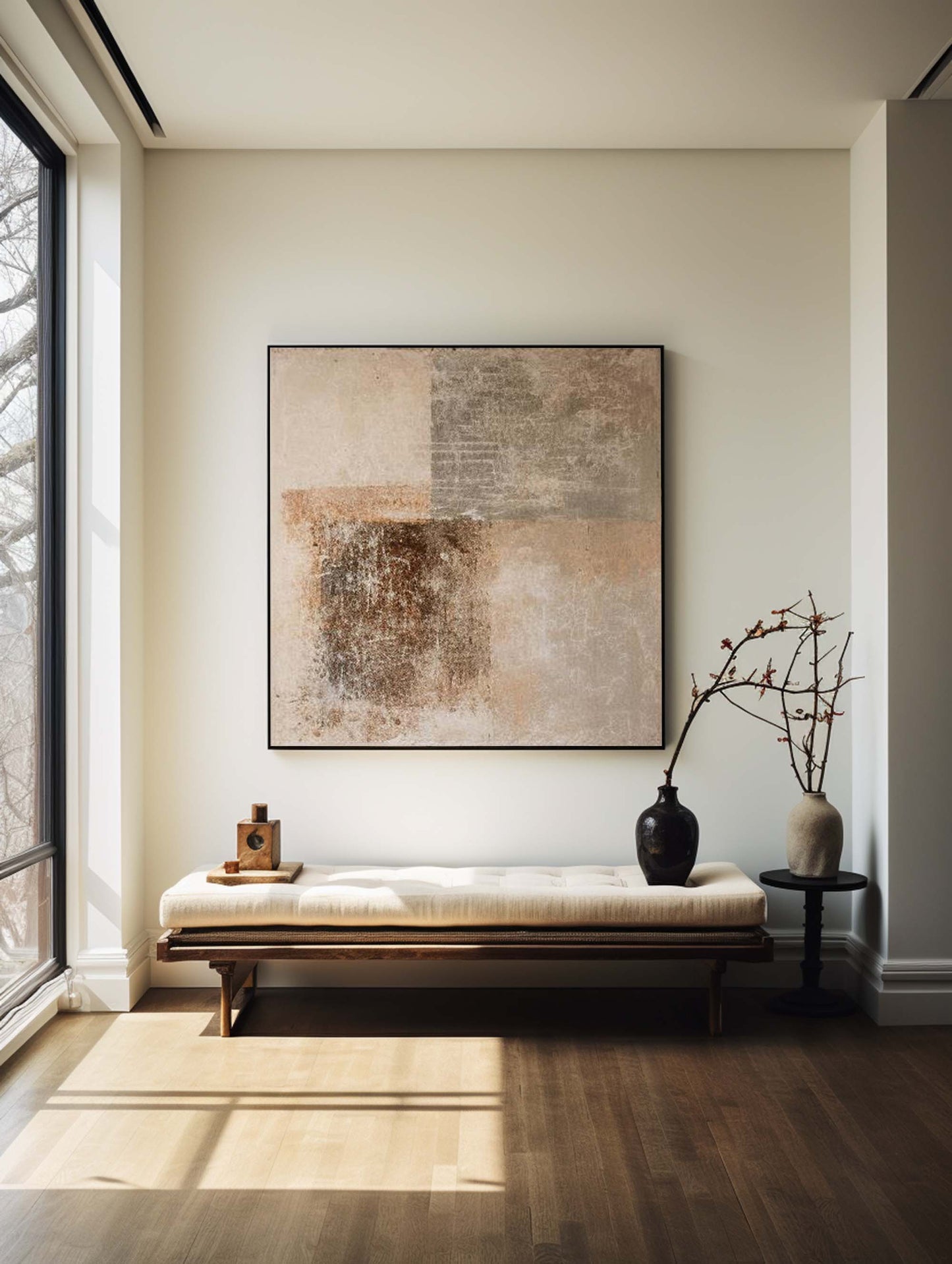 Contemporary Abstract Oil Painting for Modern Home Decor