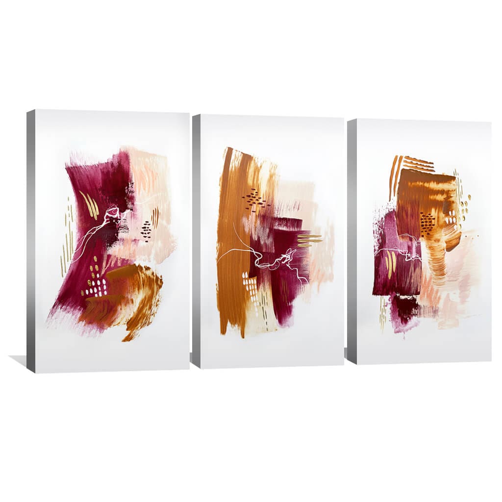 Vibrant Abstract Oil Painting for Modern Home Decor