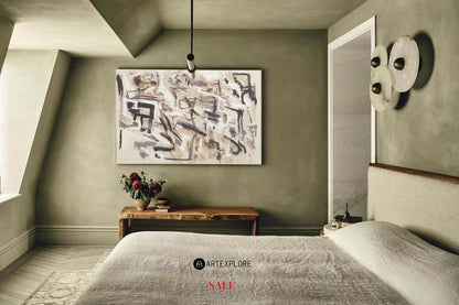 Contemporary Abstract Oil Painting for Modern Home Decor