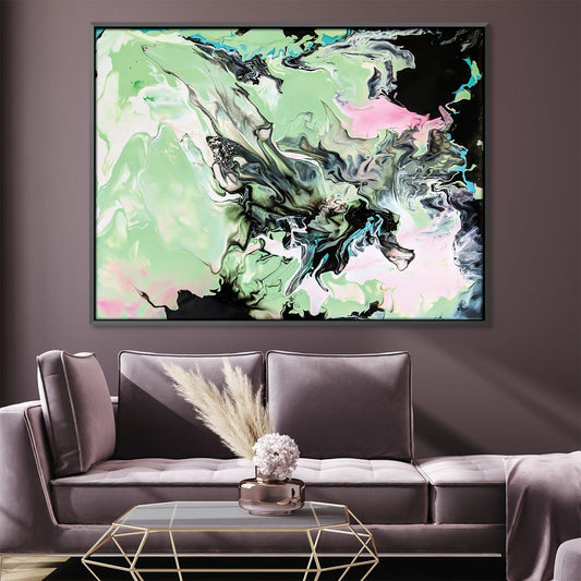 Abstract Serenity Oil Painting for Elegant Home Décor