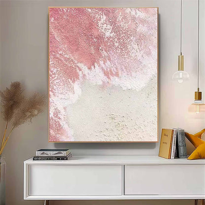 Serene Beach Waves Oil Painting for Coastal Home Decor