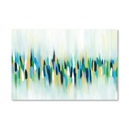 Vibrant Abstract Oil Painting for Modern Home Decor