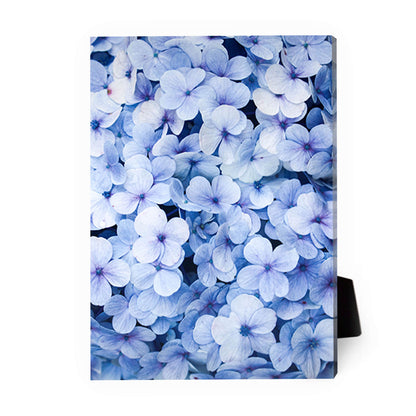 Stunning Blue Floral Oil Painting for Elegant Home Decor