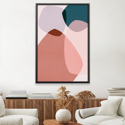 Modern Boho Abstract Oil Painting for Stylish Home Decor
