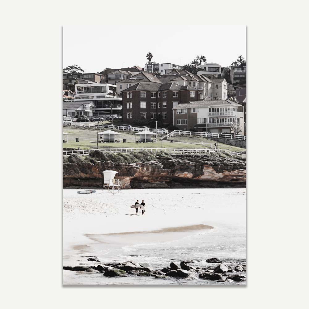 Bronte Beach and Bronte Pool Coastal Art Set for Home Decor