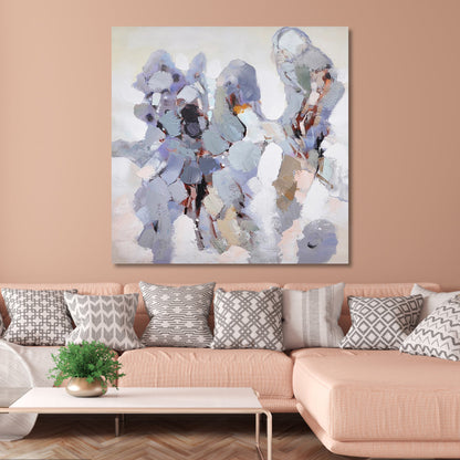 Whimsical Butterfly Dance - Elegant Oil Painting for Home Decor