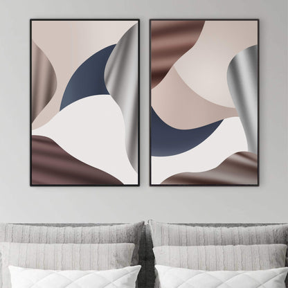 Abstract Serenity Oil Painting - Modern Wall Art for Tranquil Home Decor