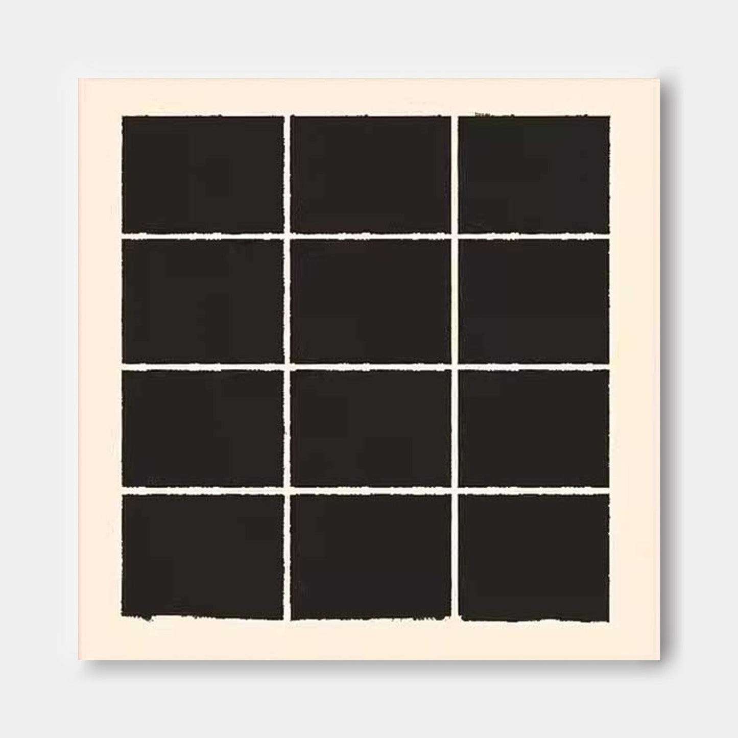 Contemporary Minimalist Black and White Canvas Art for Modern Interiors
