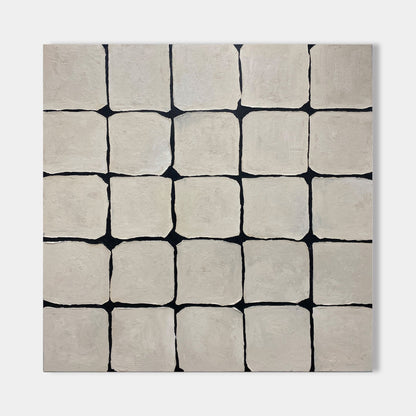 Contemporary Wabi-Sabi Texture Art for Minimalist Home Decor