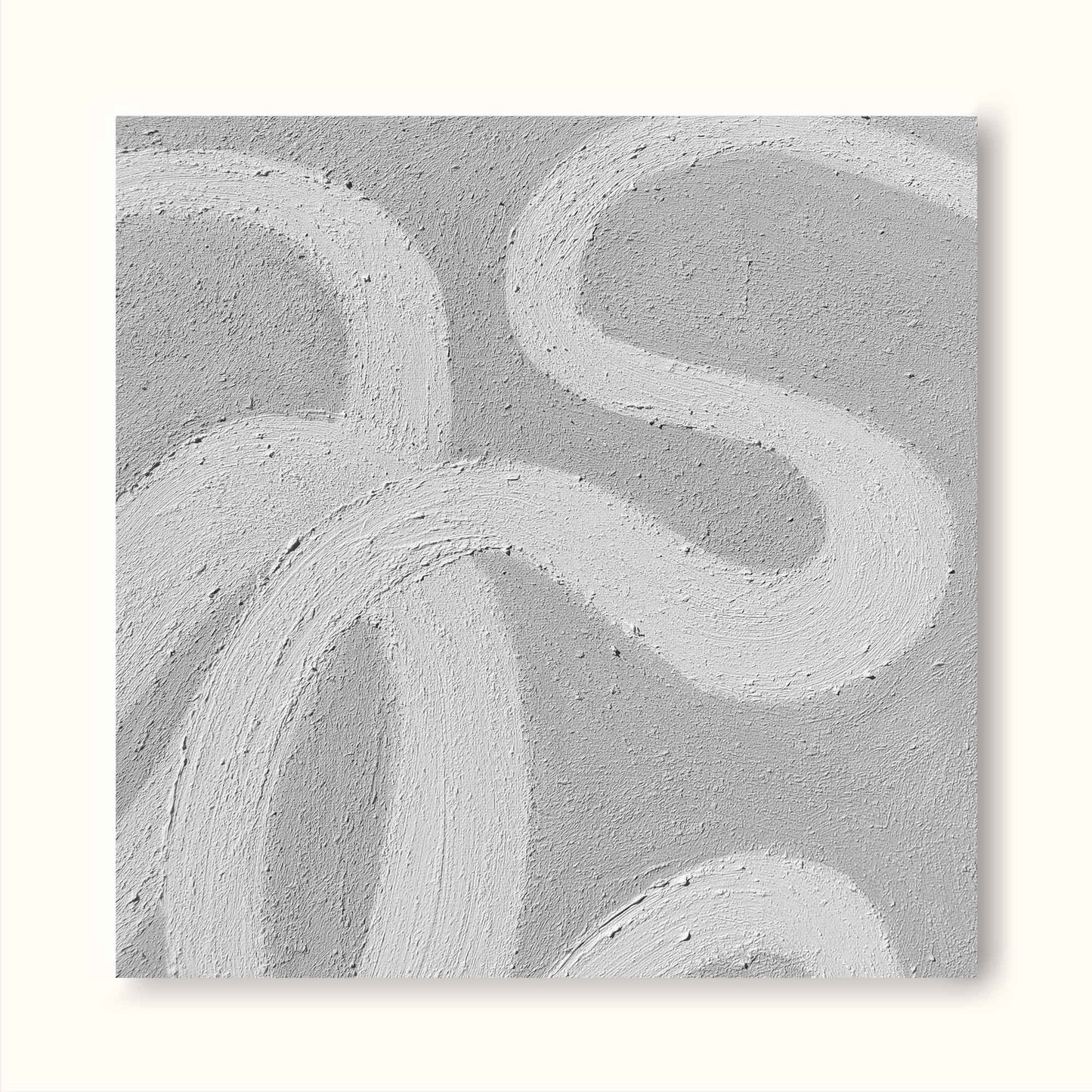 Elegant Minimalist Line Art Oil Painting for Modern Home Decor