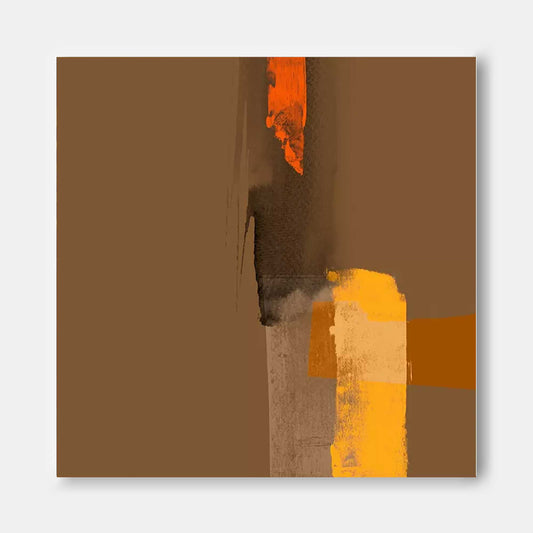 Contemporary Minimalist Oil Painting for Modern Interior Decor